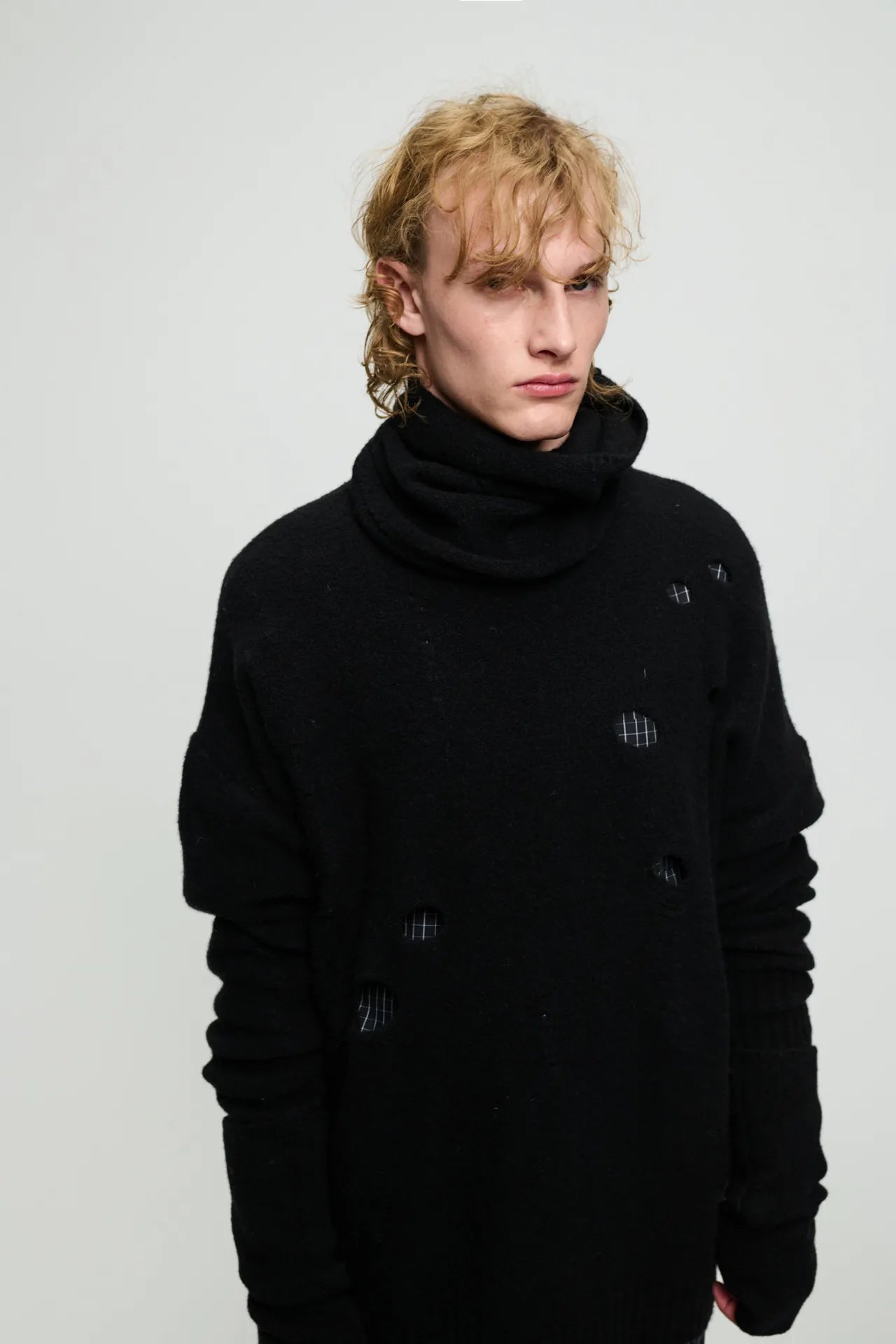 Entre Knitted Tube Scarf