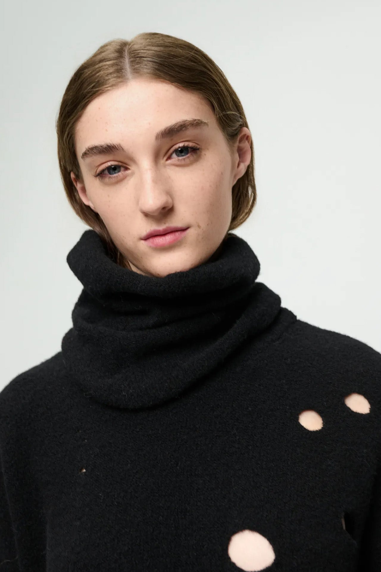 Entre Knitted Tube Scarf