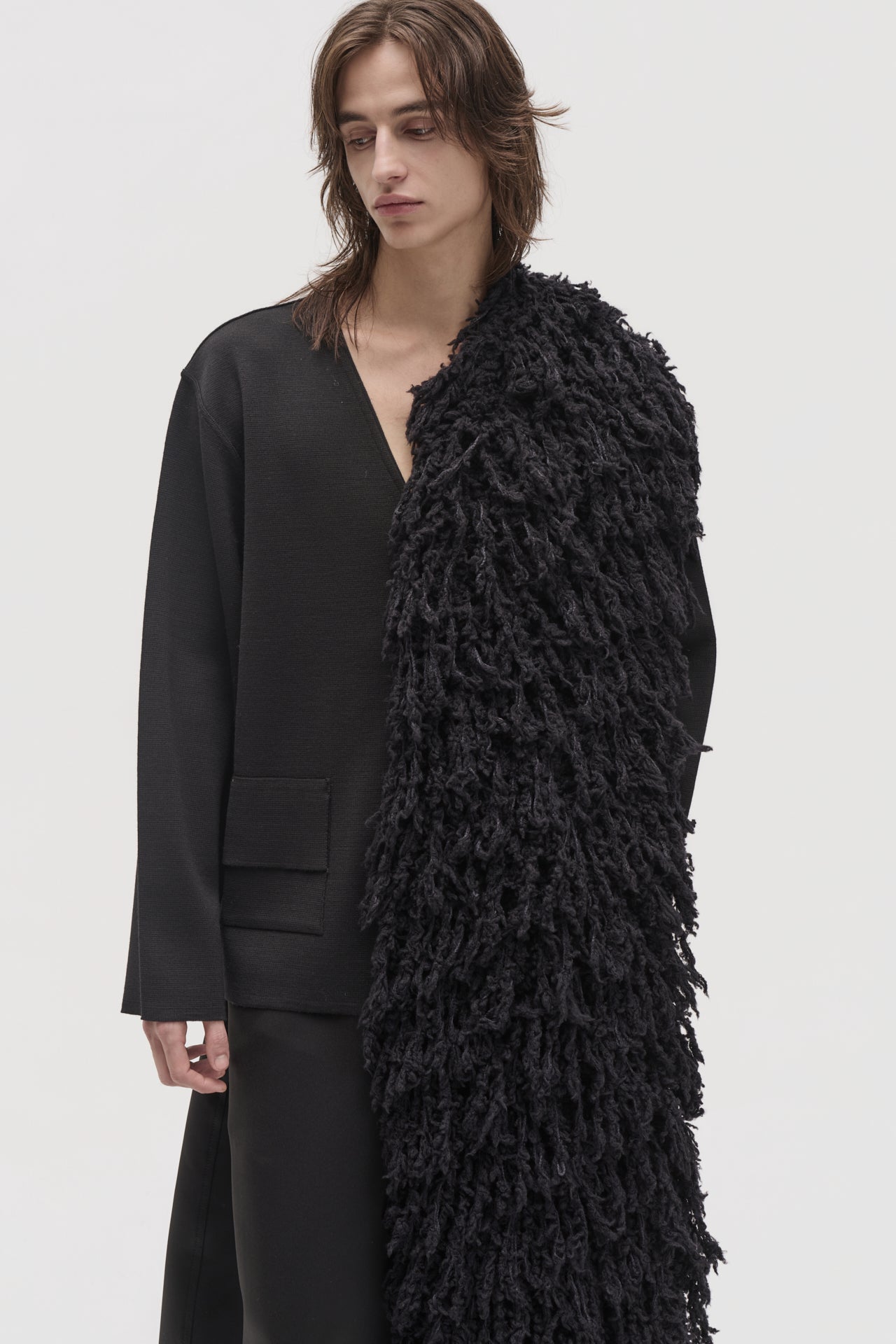 Suave Knitted Stole
