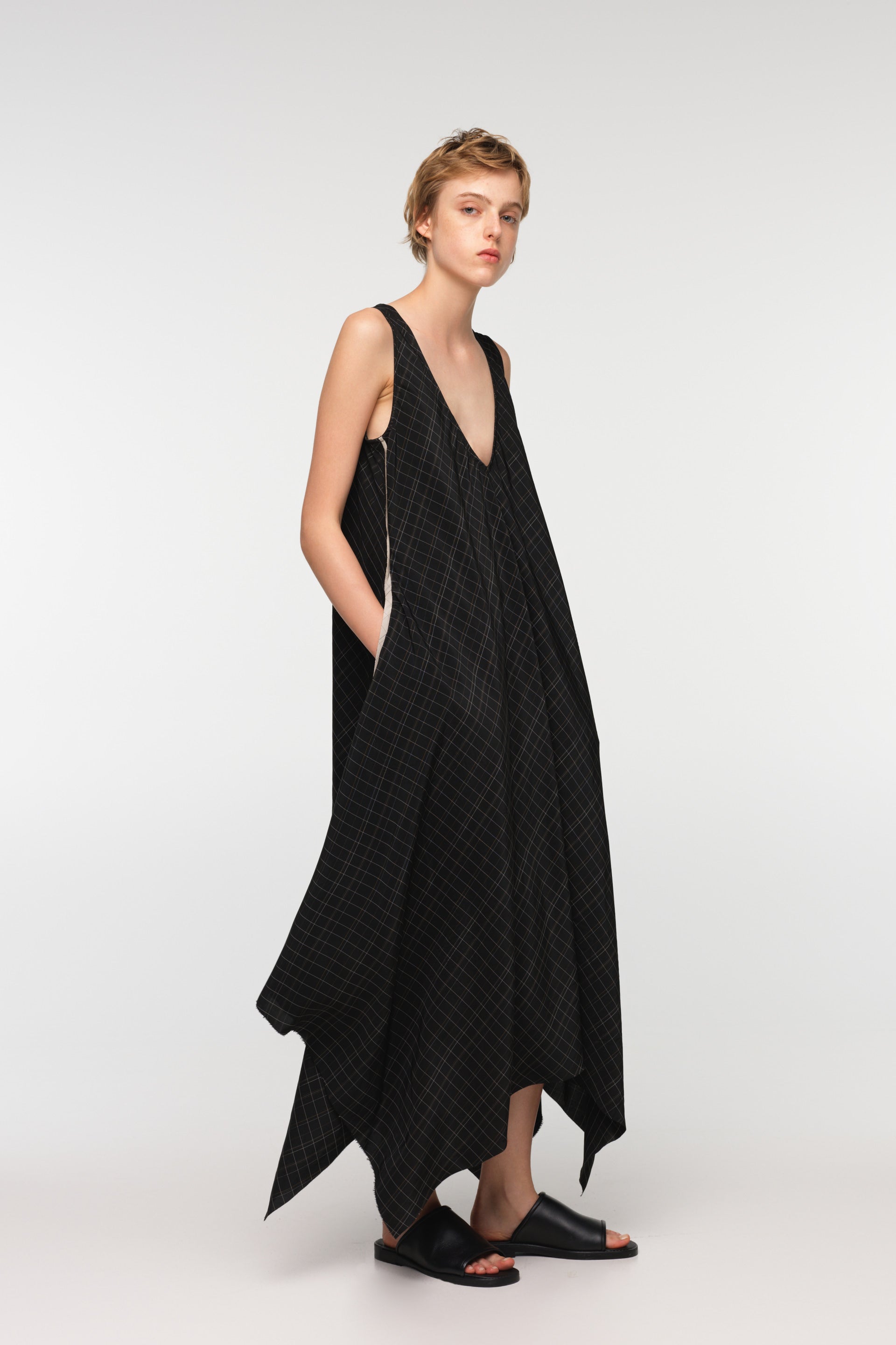 Cognac Dress