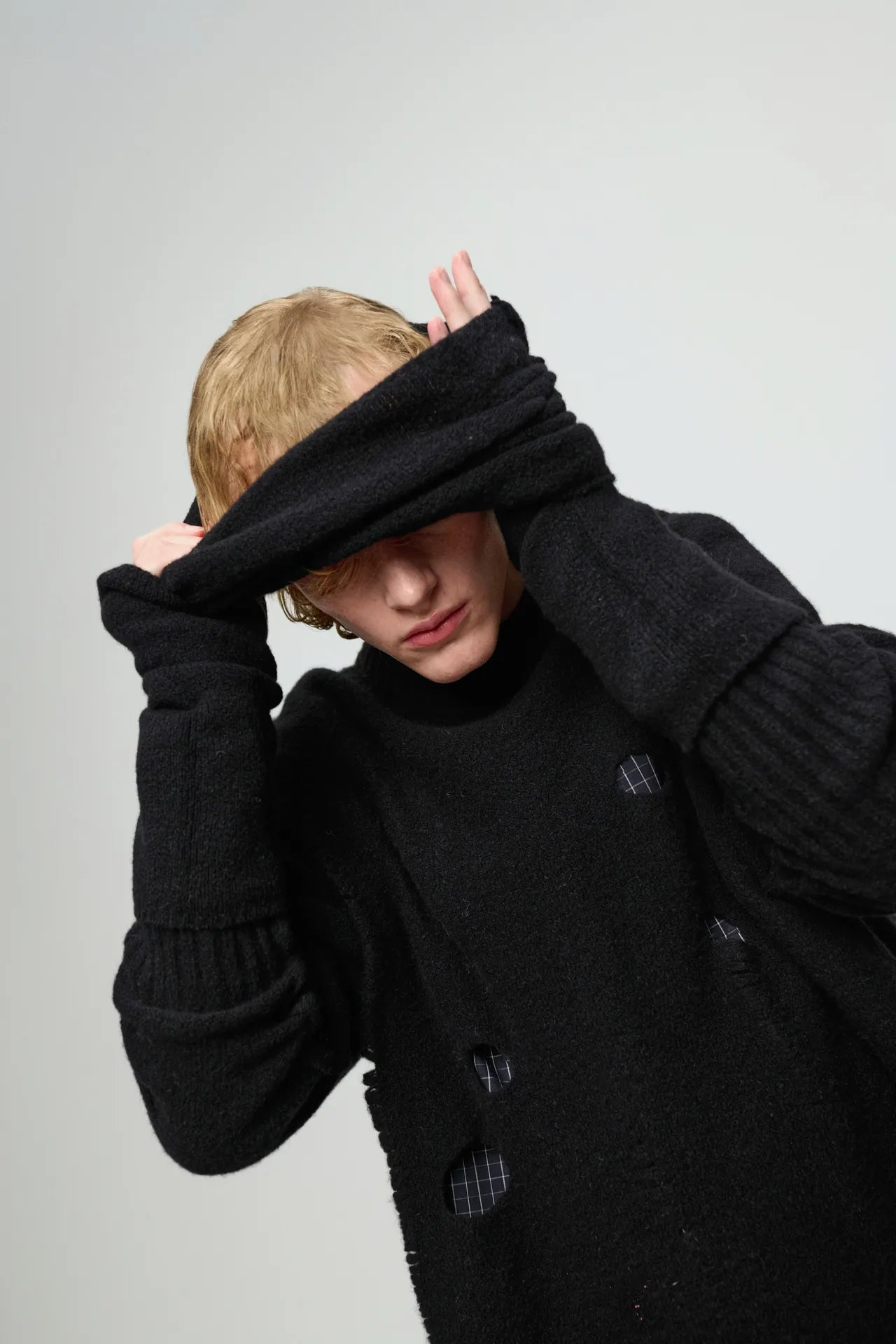Entre Knitted Tube Scarf