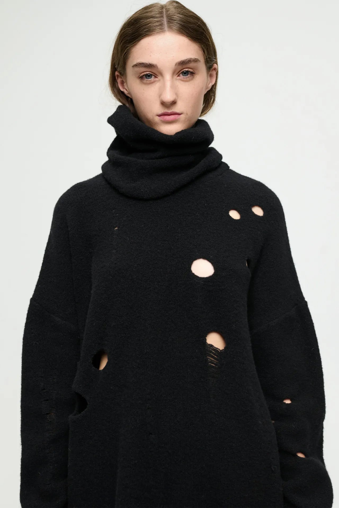 Entre Knitted Tube Scarf