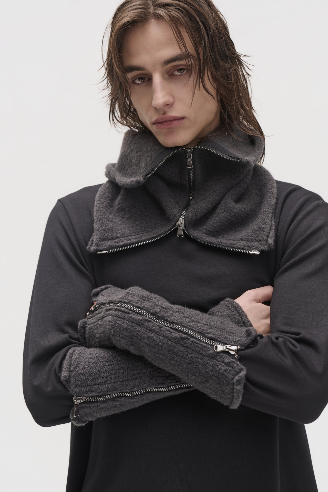 Acero Knitted Tube Scarf