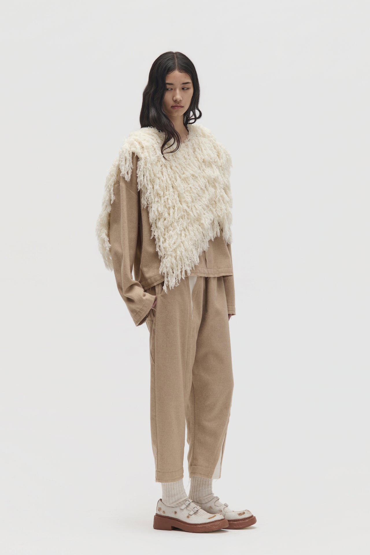 Tiza Knitted Poncho