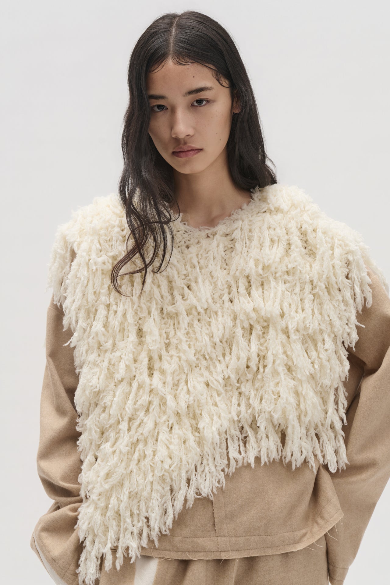 Tiza Knitted Poncho